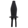 Hidden Desire Plug gonflable Lubinflat Butt 10.5 x 4 cm Noir